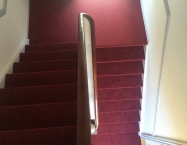 Ritz monteret i trappeopgang